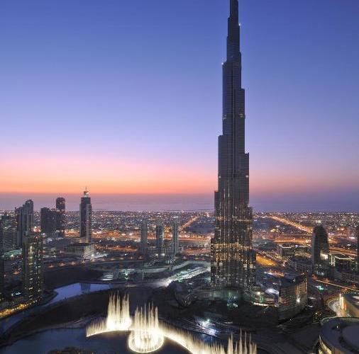 Hotel Armani Dubai, Burj Khalifa